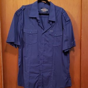 Ecko Button Down Short Sleeve Shirt